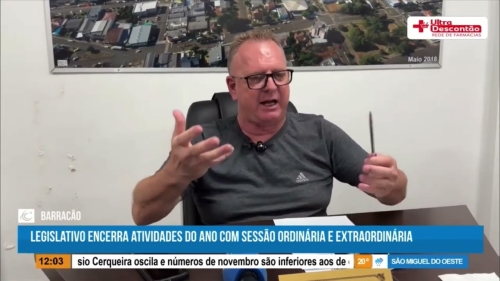 Câmara encerra ano legislativo com aprovação de projetos em sessão ordinária e extraordinária
