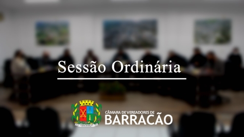 1ª Sessão Ordinária da Câmara de Vereadores do ANO 2023